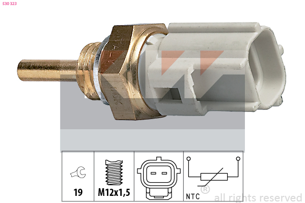 Senzor,temperatura lichid de racire 530 323 KW